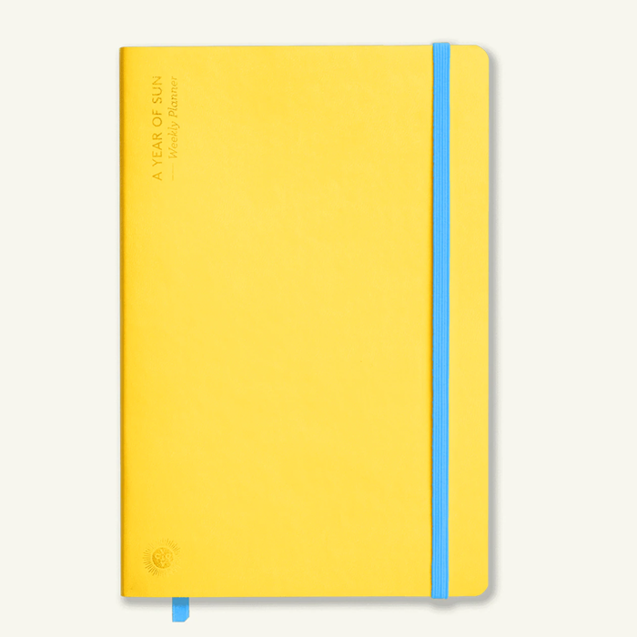 Octaevo Yellow A Year Of Sun Weekly Planner