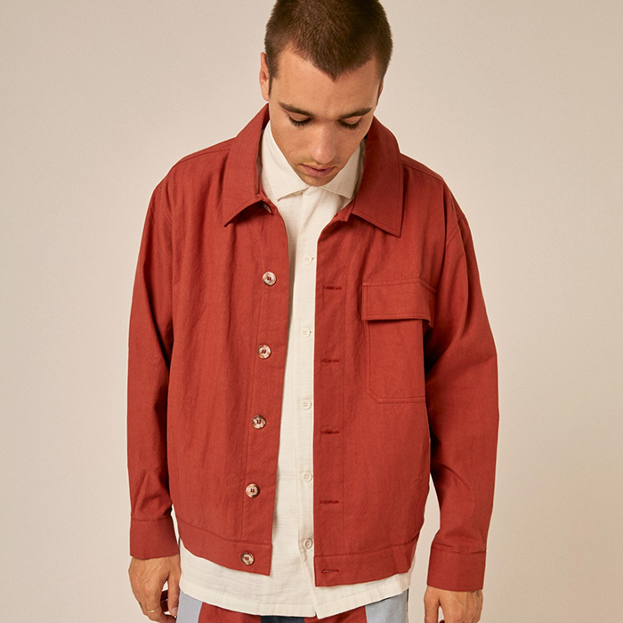 Sideline Men Wilf Rust Jacket