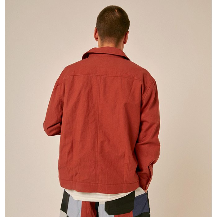 Sideline Men Wilf Rust Jacket