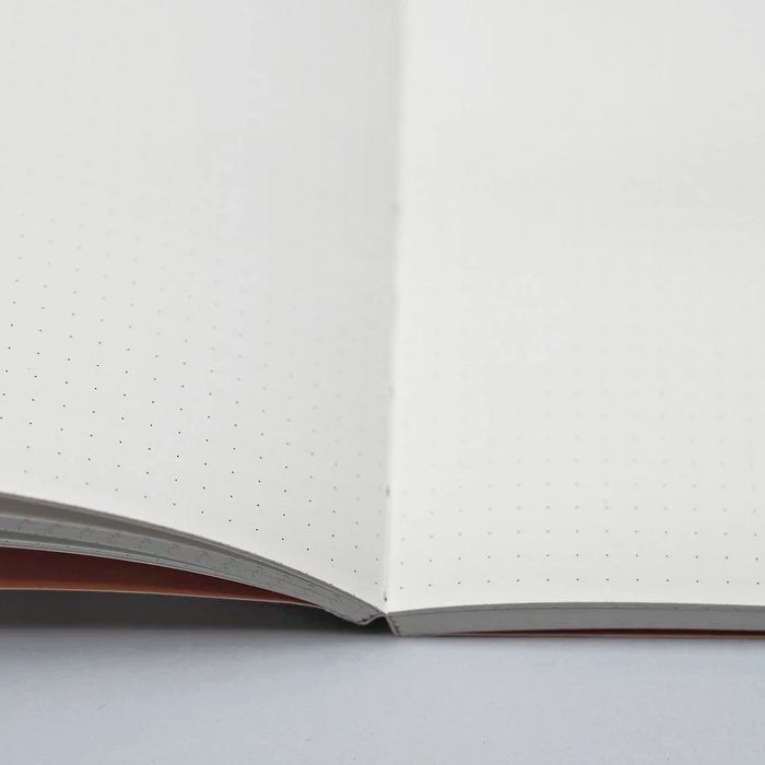 The Completist Orange Inky Flowers Pocket Notebook
