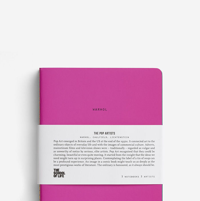 The School of Life The Pop Artists Notebooks