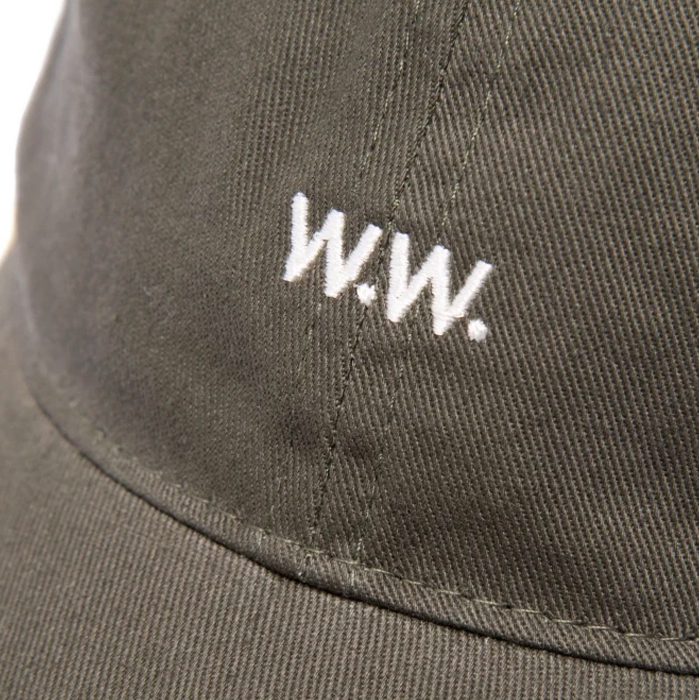Wood Wood Dusty Green Low Profile Cap